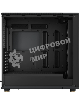 Компьютерный корпус без блока питания Case Fractal Design North XL, Full-Tower, 3x140мм, 2xUSB-A 3.0 + 1xUSB 3.2 Type-C E-ATX, ATX, mATX, mITX Wood panel Charcoal черный
