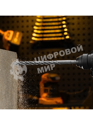 Бур по бетону Denzel цельная крестовая пластина, 12x315 мм, SDS PLUS