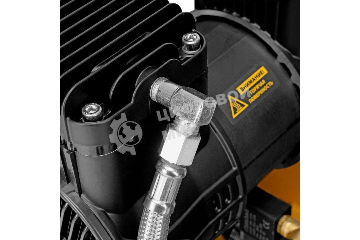 Компрессор безмасл. малошумн. DLP-4500/150, 4,5 кВт, 3х1,5 кВт,150 л, 2850 об/мин,750 л/мин Denzel