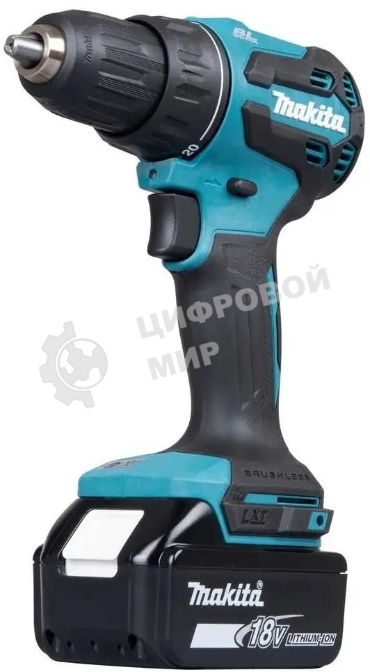 Дрель-шуруповерт Makita DDF490SF1J аккум.
