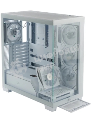 Корпус eATX Eurocase M9 Max-Fish tank M9 MAX 2ARGB 3_0_2 WHITE белый