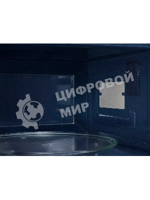 Микроволновая печь Samsung MS23T5018AN/BW голубой, 23 л, 800 Вт, переключатели - сенсор