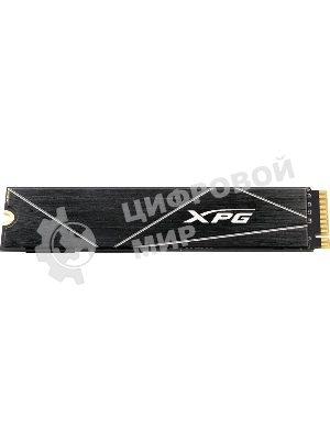 Накопитель SSD ADATA XPG GAMMIX S70 BLADE, 512Gb, PCIe 4.0 x4, M.2 2280, NVMe, R/W 7200/2600, с радиатором