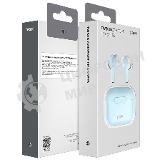 Беспроводные наушники PERO TWS06 COMFORT Light blue
