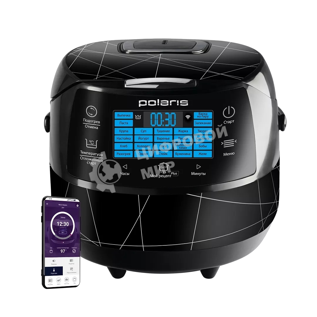 Мультиварка Polaris PMC 5017 5л серебристый