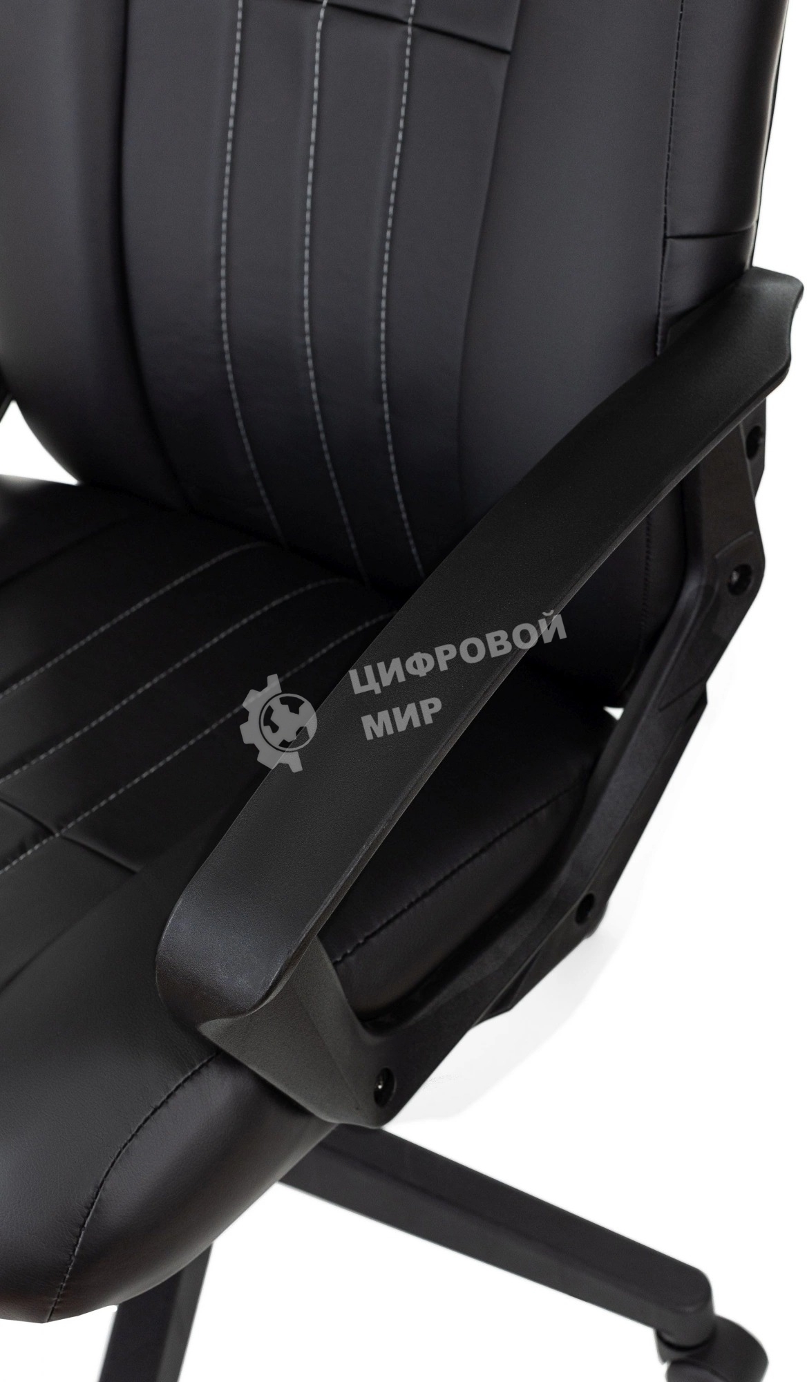 Кресло руководителя Бюрократ T-898/#B черный искусственная кожа