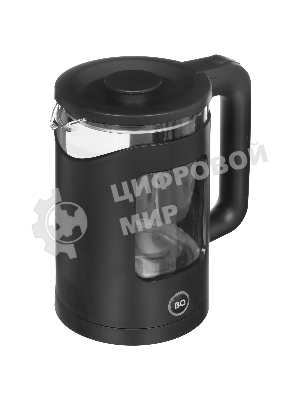 Чайник электрический BQ KT2000G черный. Мощность: 1500 Вт, Максимальный объем: 1.5 л