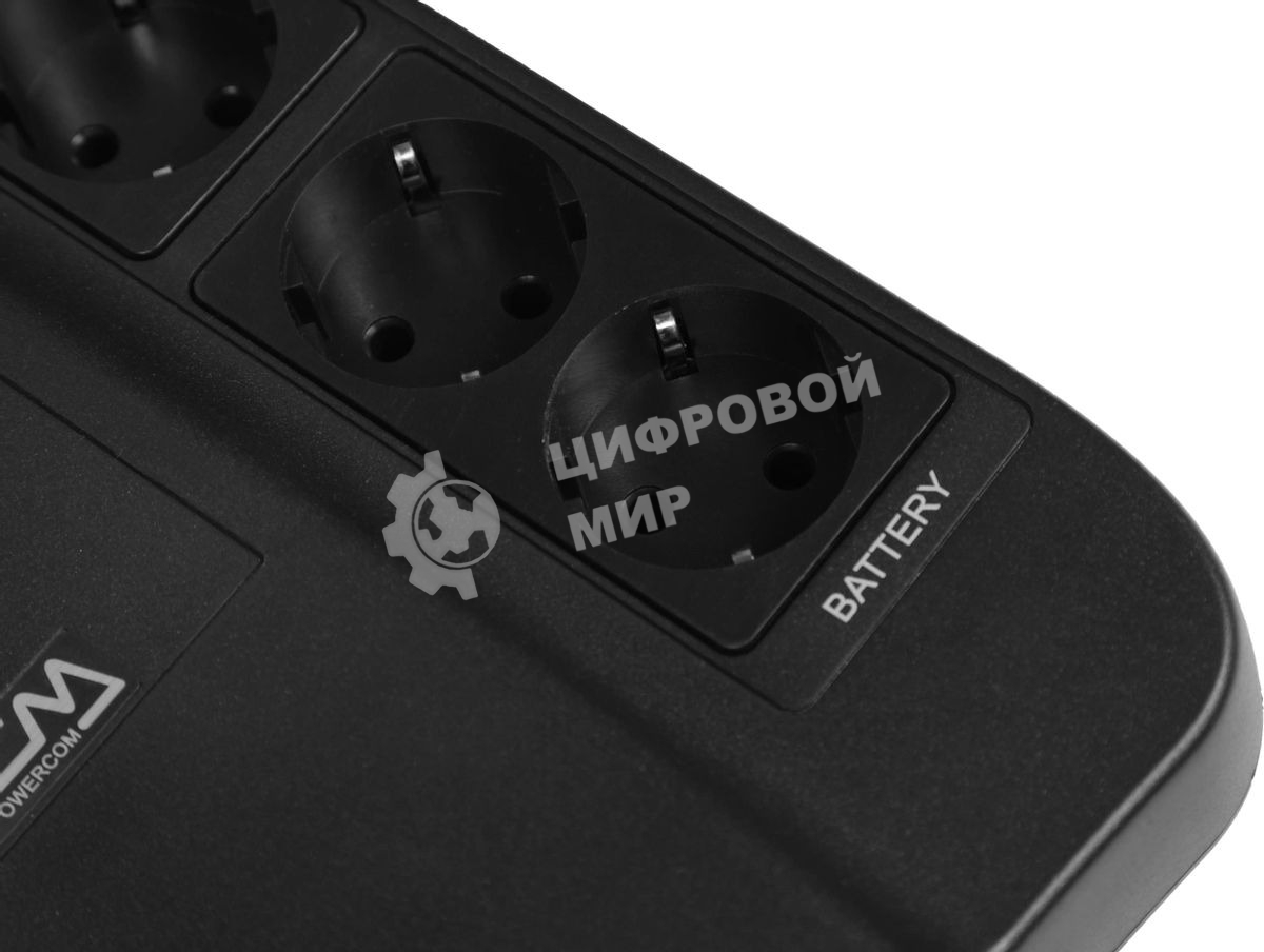 Источник бесперебойного питания Powercom SPD-1000U 550Вт 1000ВА черный