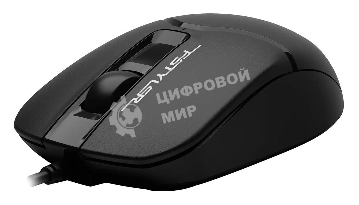 Комплект клавиатура+мышь A4Tech FStyler F1512 проводной, USB, 1200 DPI, черный