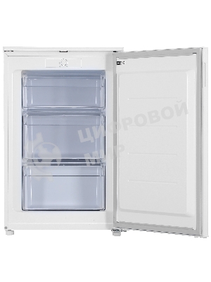 Морозильная камера Haier HF-85MWAA, белый, 85л, 3 ящика