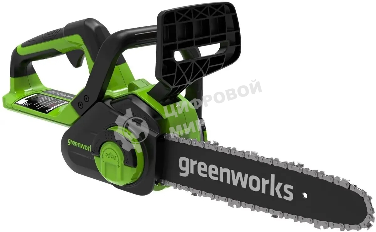 Цепная пила аккумуляторная GreenWorks G40CS30II, 40V, 30 см, без АКБ и ЗУ (2007807)
