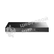 Коммутатор CUDY GS1016ES2, 16×1 Гбит/с + 2×1 Гбит/с SFP, настраиваемый