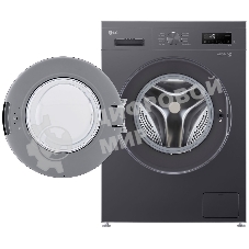 Стиральная машина LG F2Y1TYP6J графит, загрузка фронтальная 8 кг, 1200 об/мин, класс A