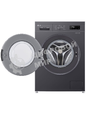 Стиральная машина LG F2Y1TYP6J графит, загрузка фронтальная 8 кг, 1200 об/мин, класс A