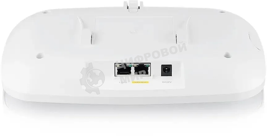 Точка доступа Zyxel NebulaFlex NWA130BE, WiFi 7, 802.11a/b/g/n/ac/ax/be (2,4 и 5 ГГц), MU-MIMO, антенны 2x2, до 688+4320 Мбит/с, 2xLAN 2.5GE, PoE