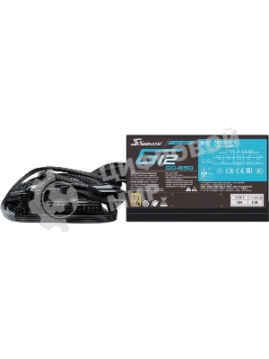 Блок питания Seasonic ATX 850W G12 GC-850 80+ gold (20+4pin) APFC 120мм fan 6xSATA RTL