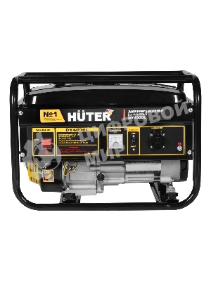 Электрогенератор бензиновый Huter DY4000L, 3.3 кВт, 68 дБ, 40.3 кг