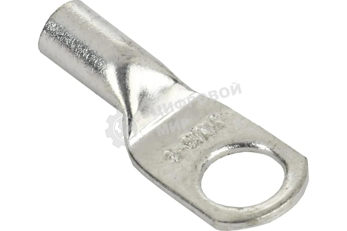 Наконечник медный луженый JGA-6-6 (ТМЛ) (5 шт/упак) IEK