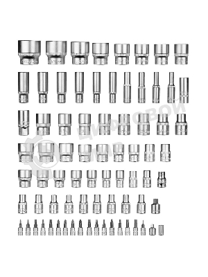 Набор инструментов для дома и авто в кейсе DEKO DKMT213