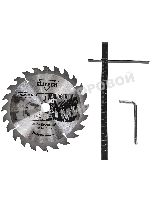 Циркулярная пила (дисковая) Elitech ПД 190 1300Вт (настольная)