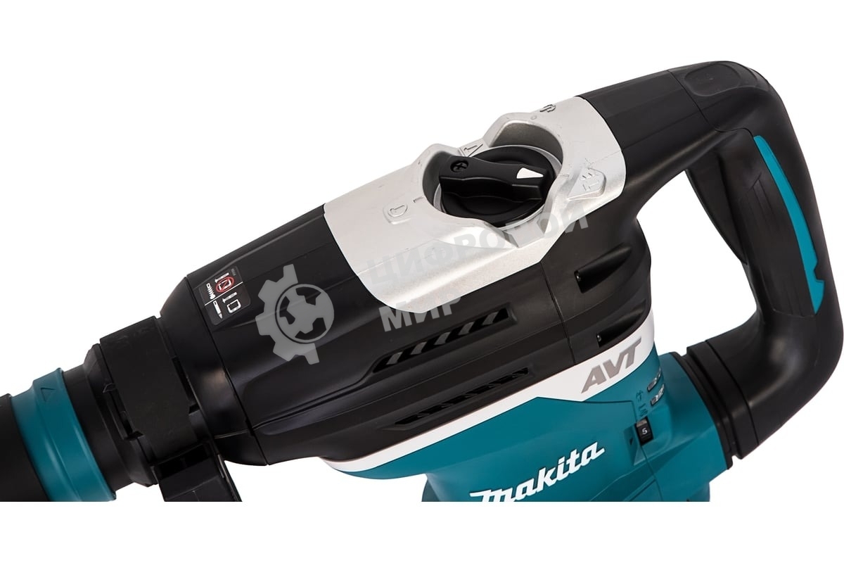 Перфоратор Makita HR4013C 1100Вт SDS-max 2реж 11.4Дж 1450-2900у/м 6.8кг чем ABT плавн пуск