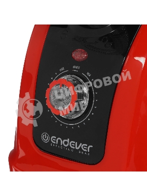 Отпариватель Endever Odyssey Q-106 красный, 2000 Вт, 45 г/мин, 1400 мл