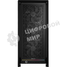 Корпус Corsair Frame 5000D RS Black, Midi-Tower, чёрный, 4 x 140 мм