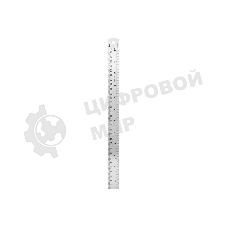 Линейка стальная Deli DL8030Y 300мм нержавеющая сталь