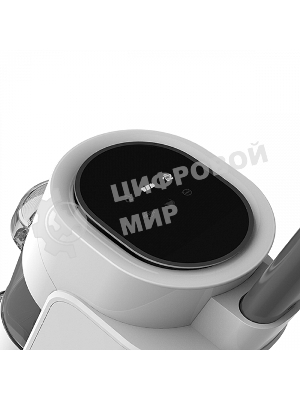 Пылесос вертикальный BQ VCA1001W белый/черный, питание от аккумулятора, 27 Вт, уборка влажная/сухая, пылесборник 0.7 л, работа от АКБ max 30 мин