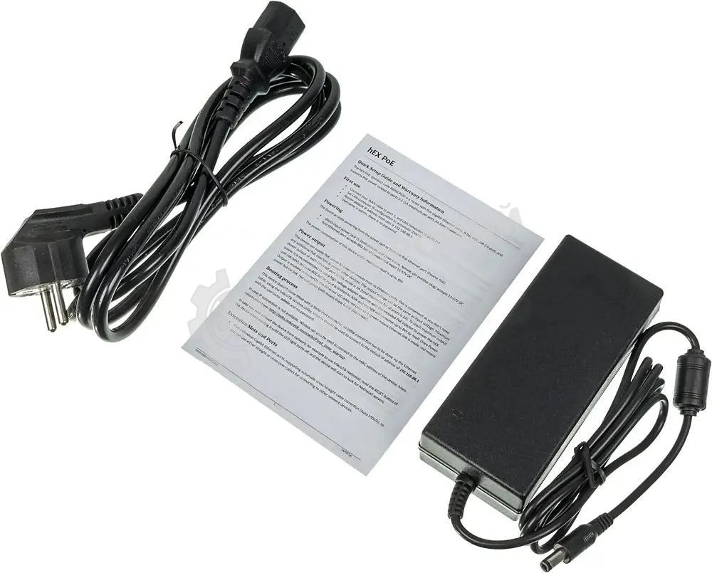 Маршрутизатор 10/100/1000M 5PORT HEX POE RB960PGS MIKROTIK