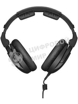 Проводные наушники Sennheiser HD 300 PRO черный, полноразмерные, Jack 3.5 мм