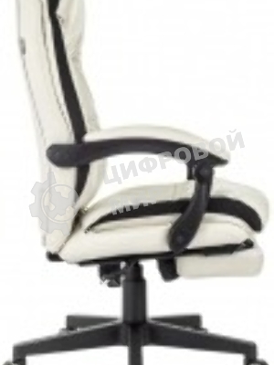 Кресло Бюрократ CH-824MSG-BF слоновая кость, экокожа