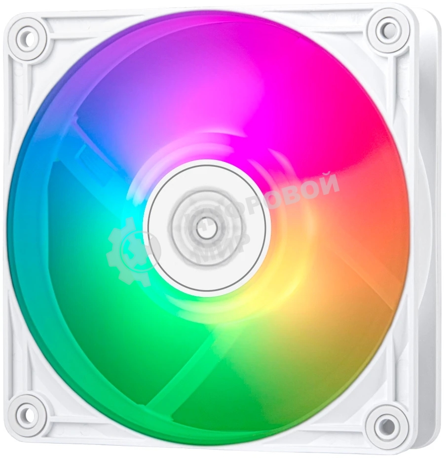 Вентилятор для корпуса Silverstone VISTA 120 ARGb белый, 120 мм, 2000 об/мин, 30.6 дБ, 4 pin