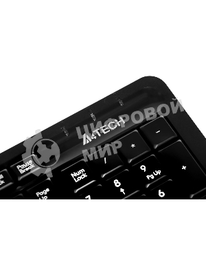 Комплект клавиатура+мышь A4Tech FStyler FG1012 беспроводной, USB, 1200 DPI, черный