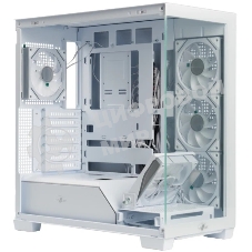 Корпус eATX Eurocase M9 Max-Fish tank M9 MAX 2ARGB 3_0_2 WHITE белый