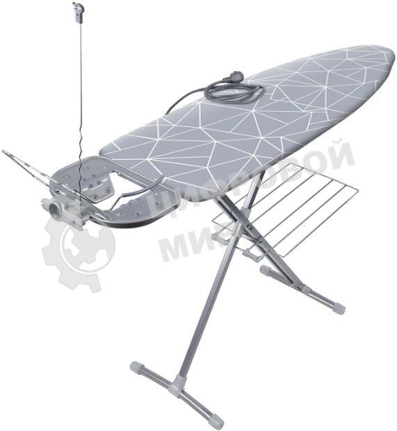 Доска гладильная НИКА Nika best НБТ/4 линии на сером 40х122 см перф. лист, пд/б, удл