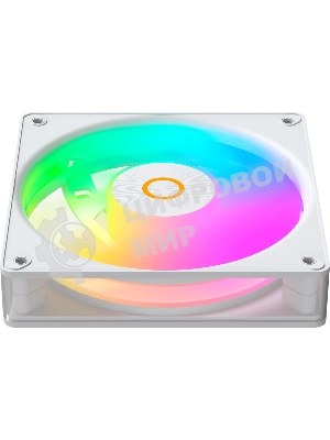 Вентилятор для корпуса Ocypus Gaммa F12 Elite WH ARGB REVERSE BLADE, 120x120x25мм, 4-PIN PWM, 600-1800 RPM, 26 DBA MAX, HYDRO BEARING