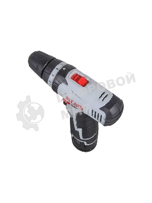 Дрель-шуруповерт Ресанта ДА-12-2Л, 12 В, 2 Ач, 40 Нм, щеточный