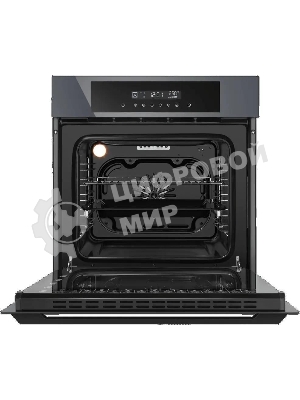 Шкаф духовой электрический Maunfeld AEOD60103G1, 60л, дверца с 3 стеклами, графит
