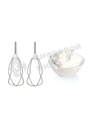 Миксер ручной Bosch MFQ2600W 375Вт, белый