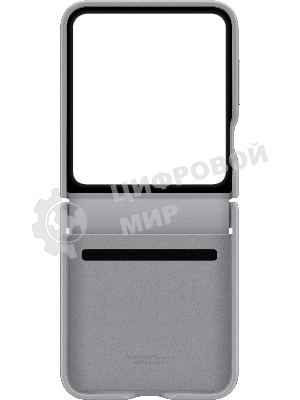 Чехол (клип-кейс) Samsung для Samsung Galaxy Z Flip6 Kindsuit Case Flip 6 (F741) серый (EF-VF741PJEGRU)