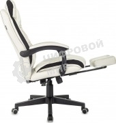 Кресло руководителя Бюрократ CH-824MSG-BF слоновая кость, эко.кожа/ткань, пластик