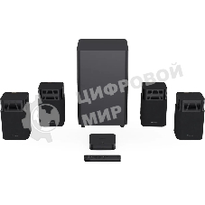 Саундбар Hisense HT SATURN 4.1.2 720Вт+240Вт черный