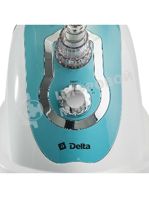 Отпариватель Delta DL-2016S белый/серо-голубой, 2000 Вт, 32 г/мин, 1400 мл