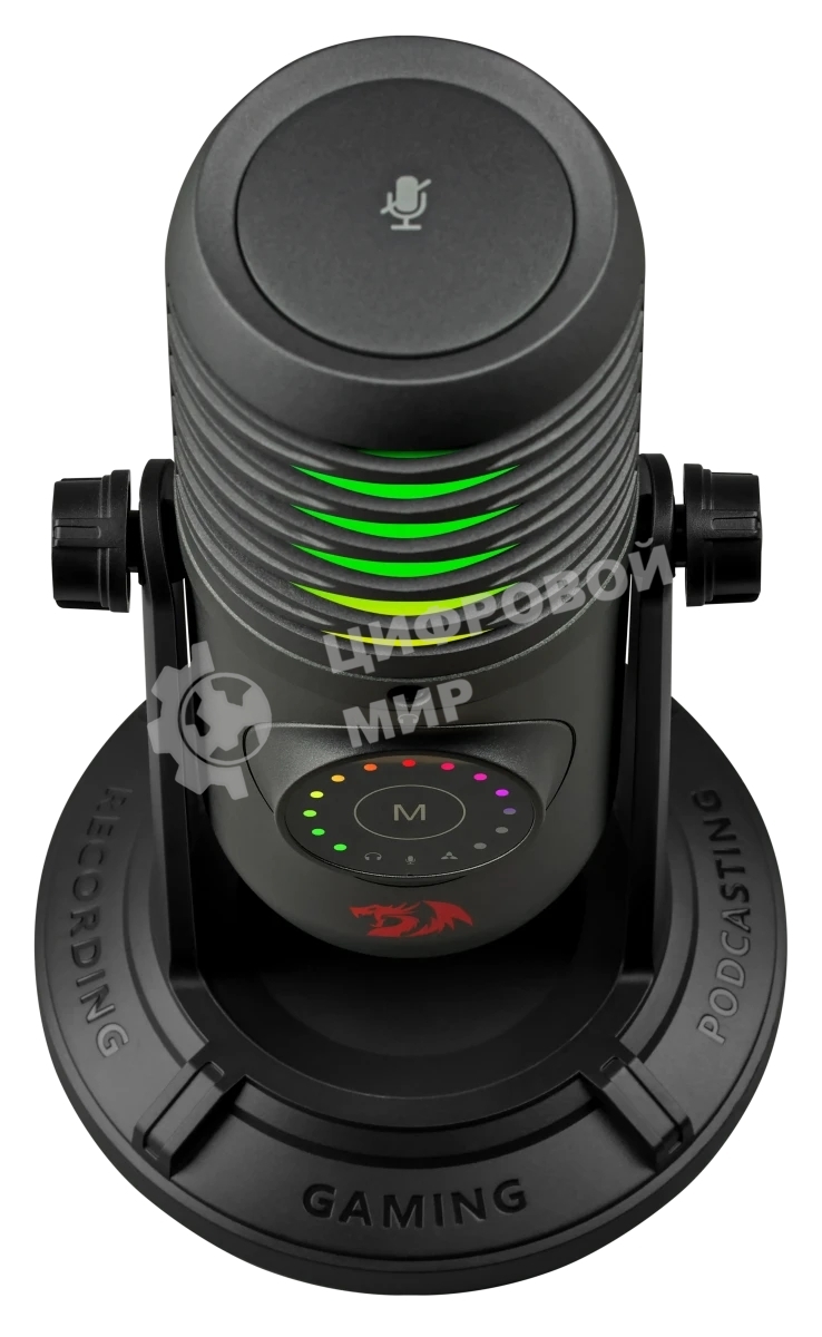 Игровой стрим микрофон Redragon Stellaris GM306 USB,омнидир,подсветка_1