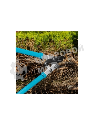 Сучкорез прямого реза Palisad LUXE 750 мм, двухрычажный механизм, двухкомпонентные рукоятки