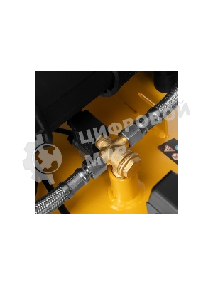 Компрессор безмасл. малошумн. Denzel DLP-4500/150, 4,5 кВт, 3х1,5 кВт,150 л, 2850 об/мин,750 л/мин