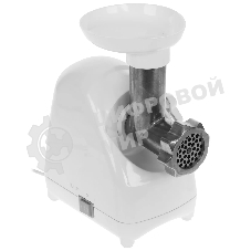 Мясорубка электрическая Белвар КЭМ-П2У-302-10 белый, 1500 Вт, 0.4 кг/мин, реверс, защита от перегрузки, насадки - 5