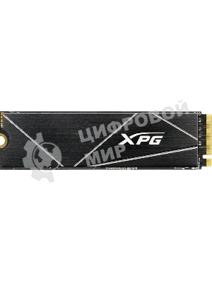 Накопитель SSD ADATA XPG GAMMIX S70 BLADE, 512Gb, PCIe 4.0 x4, M.2 2280, NVMe, R/W 7200/2600, с радиатором