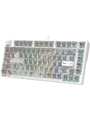 Клавиатура A4Tech Bloody MS76 проводная, USB Type-A, белый